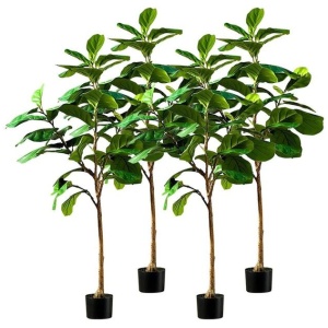 4X 155cm Green Artificial Indoor Qin Yerong Tree Fake Plant Simulation Decorative