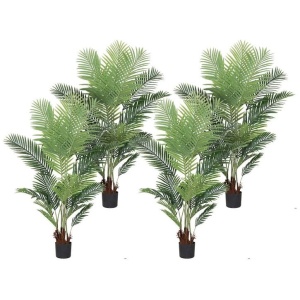 4X 165cm Artificial Swallowtail Sunflower Fake Decoration Tree Flower Pot Plant