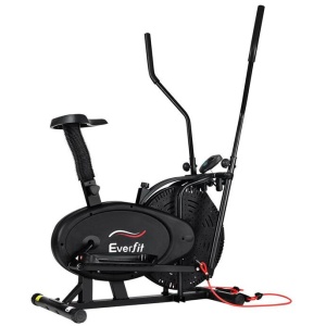 4in1 Elliptical Cross Trainer Exercise Bike Bicycle Home Gym Fitness Machine Running Walking