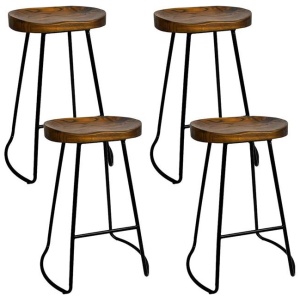 4x Bar Stools Tractor Seat 65cm