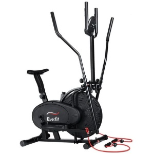 5in1 Elliptical Cross Trainer Exercise Bike Bicycle Home Gym Fitness Machine Running Walking