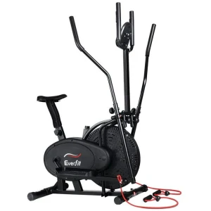 5in1 Elliptical Cross Trainer Exercise Bike Bicycle Home Gym Fitness Machine Running Walking
