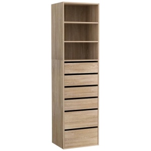 6 Chest of Drawers Tallboy Cabinet Pine