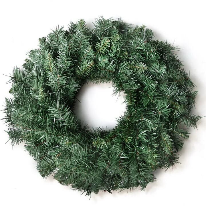60cm Christmas Wreath - Green