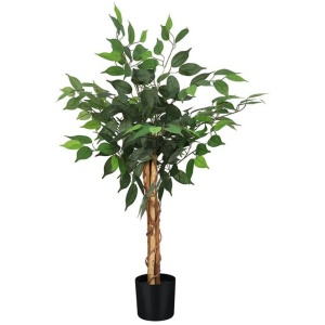 90cm Artificial Tree | Faux Green Plant for Indoor Decor & Holiday Display
