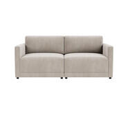 Abode 2 Seater Modular Sofa Grey