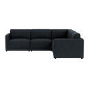 Abode 5 Seater Modular Corner Sofa Blue