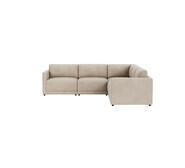Abode 5 Seater Modular Corner Sofa Neutral