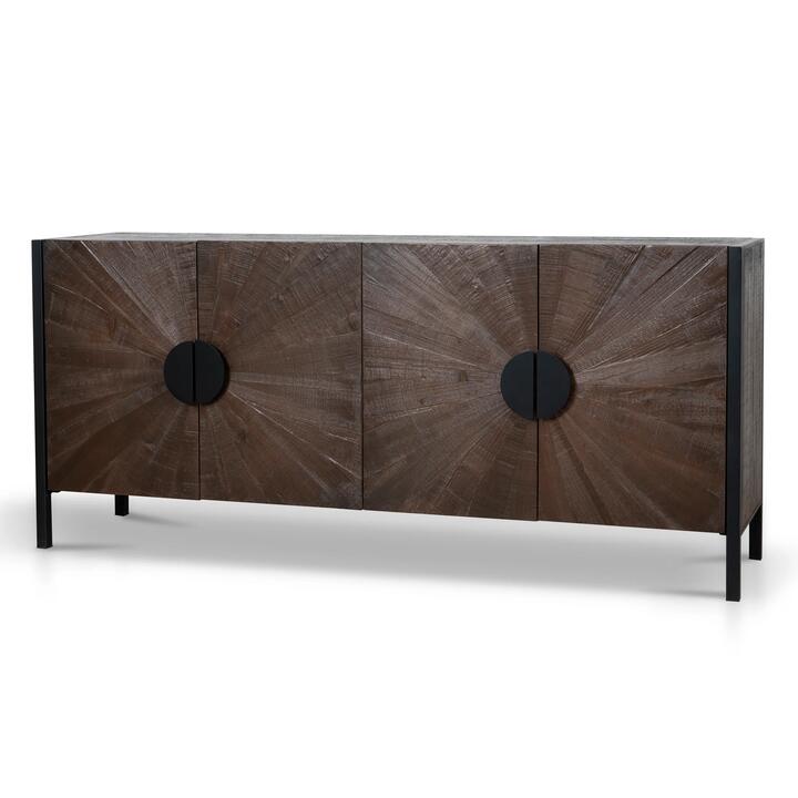 Adaline 1.8m Wooden Buffet Unit - Walnut by Interior Secrets - AfterPay Available