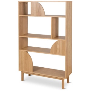 Adone 1.6m (H) Book Shelf - Natural by Interior Secrets - AfterPay Available