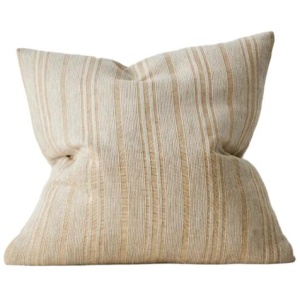 Adriana 50cm Contemporary Chenille Stripe Cushion by Interior Secrets - AfterPay Available