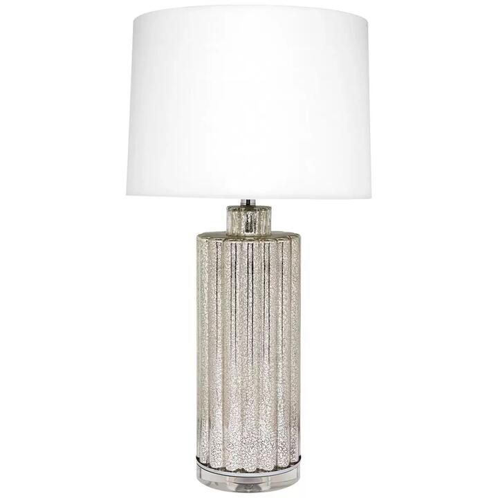 Allure table lamp silver