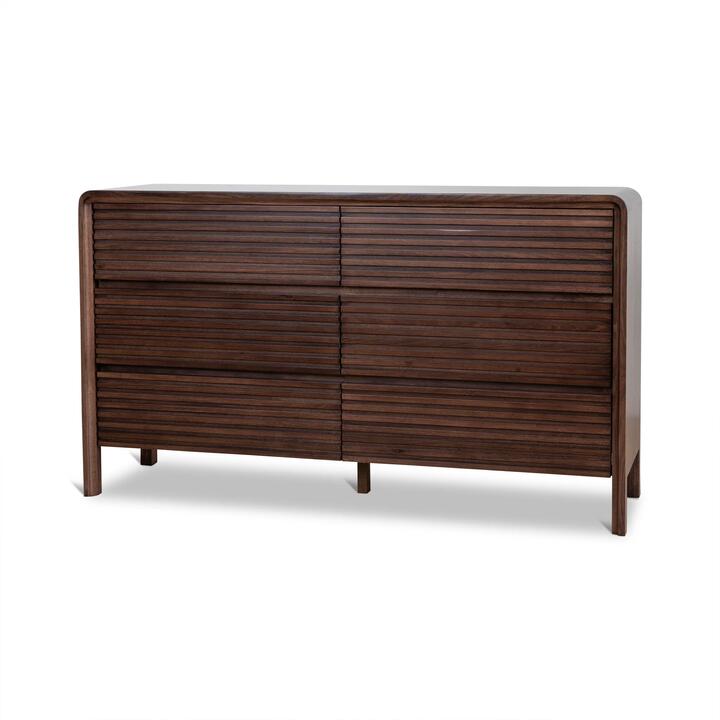 Amparo Dresser Unit - Walnut by Interior Secrets - AfterPay Available