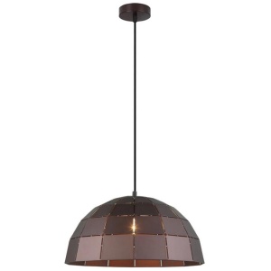 Amy Modern Pendant Lamp Light ES Coffee Tiled DOME