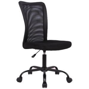 Andra Ergonomic Mesh Low Back Office Chair - Black