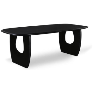 Anita 2.2m Dining Table - Full Black by Interior Secrets - AfterPay Available