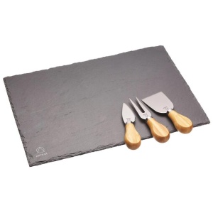 Artesa Slate Cheese Platter Set