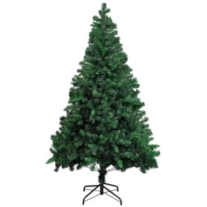 Artificial Christmas Tree with Stand and 1000 Tips for Indoor Holiday Decoration (2.1 m)