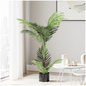 Artiss 100cm Artificial Palm Tree Faux Trees Indoor Decor Artificial Plants Lifelike Plant