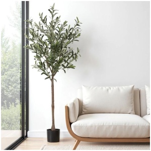 Artiss 155cm Artificial Olive Tree Faux Trees Indoor Decor Artificial Plants Lifelike Plant