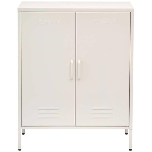 Artiss Buffet Sideboard Metal Cabinet - SWEETHEART White