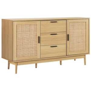 Artiss Buffet Sideboard Rattan Furniture Cabinet Storage Hallway Table Kitchen