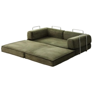 Artiss Convertible Folding Sofa Bed Green