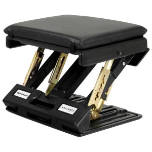 Artiss Foot Rest Stool Office Under Desk Fold Footrest Massage Cushion Pad Black