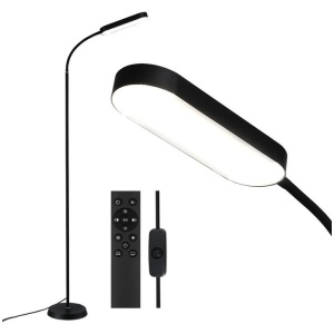 Artiss LED Floor Lamp with Remote Control & 4 Color Temperature Reading Living Room Bedroom Office
