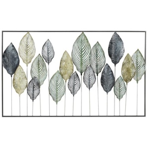 Artiss Metal Wall Art Hanging Sculpture Home Decor Leaf Tree of Life Framed