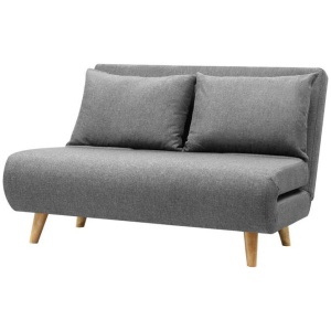 Artiss Sofa Bed 2 Seater Convertible Couch Recliner Lounge Chair Linen