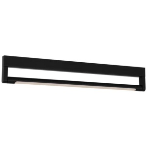 Arvin Contemporary Wall Lamp Light Aluminium Polycarbonate Black Matte