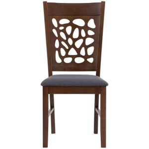 Asbel Timber Dining Chair x2 - Cocoa