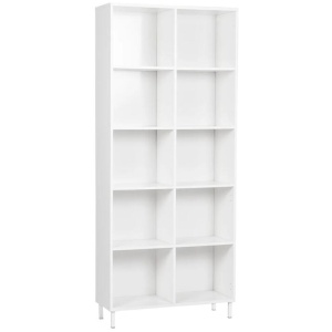 Ashley Collection 10-Cube Display Bookcase - White
