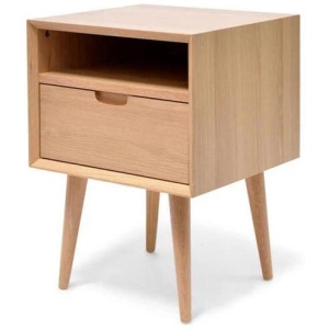Asta SQ Wooden Bedside Table by Interior Secrets - AfterPay Available