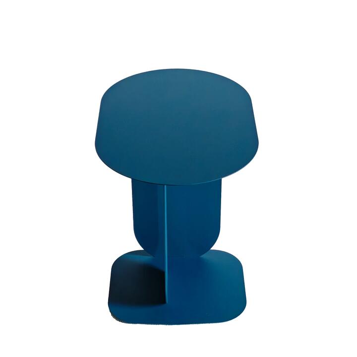 Aveline 45cm Side Table - Navy Blue by Interior Secrets - AfterPay Available