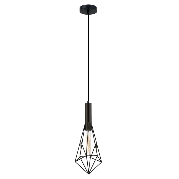 BLACKBAND Pendant Lamp Light Interior ES Black Small Diamond Cage OD175mm