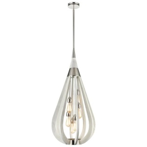 BONITO Pendant Lamp Light Interior ES X 6 Winter Moss Large Tear Drop OD492mm