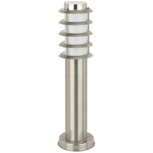 BORDA Garden Bollard Light Short Stainless Steel 304 ES (Max 18W) Louvered IP44