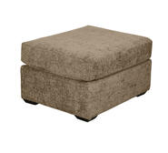 Balmain Rectangular Ottoman Blue