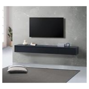 Bastion Floating Tv Unit Black