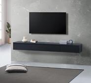 Bastion Floating Tv Unit Black