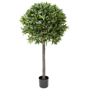 Bay Leaf Tree Artificial Fake Plant Flower Decorative 125cm In Pot