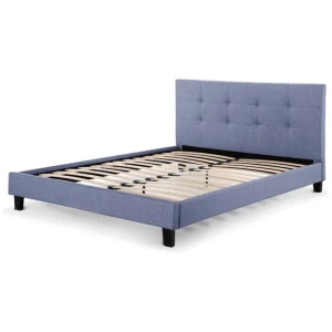 Bed Frame - Positano Collection - Pewter Grey, Double