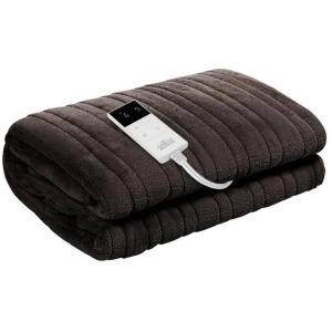 Bedding Electric Throw Blanket - Chocolate