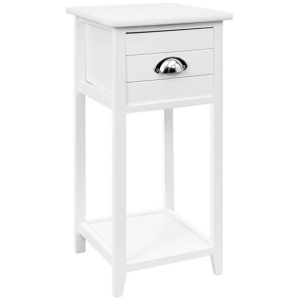 Bedside Table Vintage - THYME White