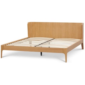 Belmont Queen Bed Frame - Natural Oak by Interior Secrets - AfterPay Available
