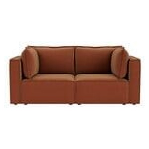 Belmore 2 Seater Modular Sofa Blue