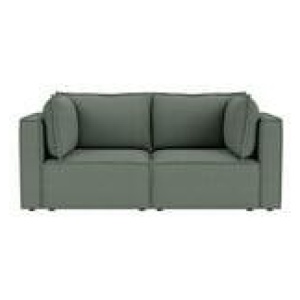 Belmore 2 Seater Modular Sofa Green