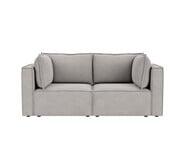 Belmore 2 Seater Modular Sofa Grey